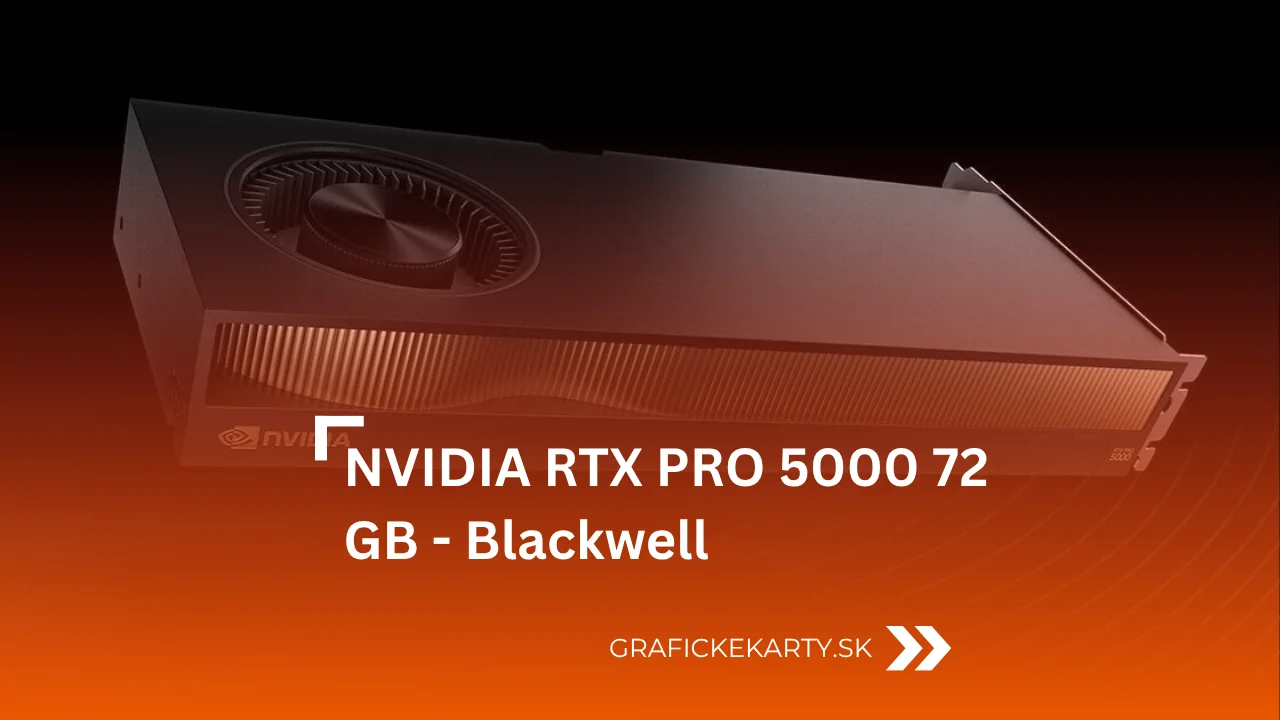 NVIDIA RTX PRO 5000 72 GB - Illustrative image