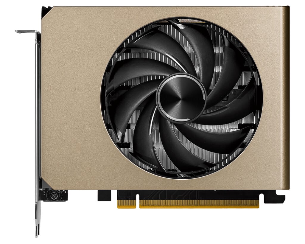 MSI RTX 5050 Inspire Dual-slot s jednoventilátorovým chladením