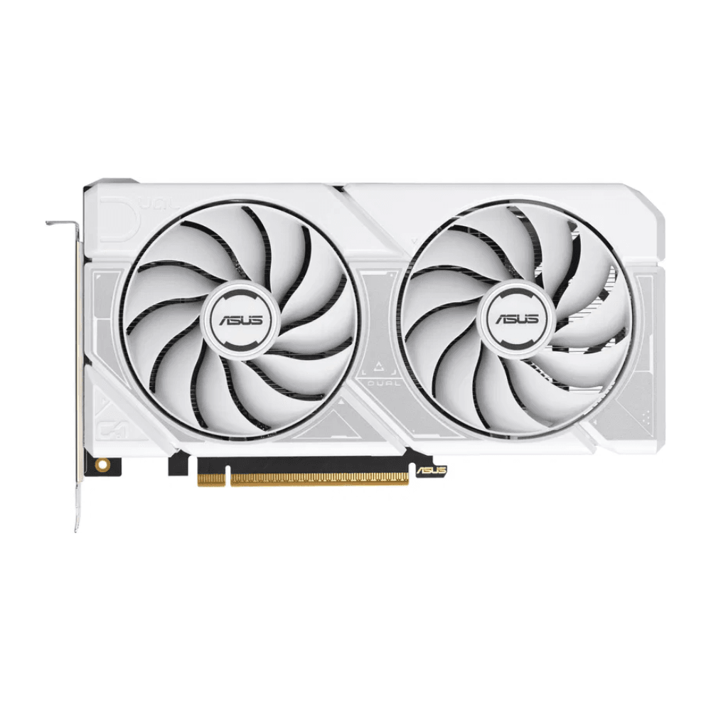 Asus Dual GeForce RTX 5060 8G OC White - Pohľad na chladenie