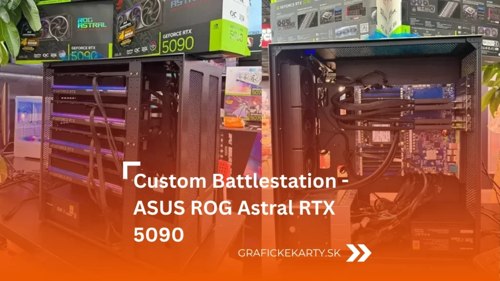 ASUS ROG Astral RTX 5090 Battlestation - Illustration image