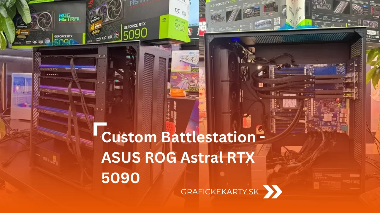 ASUS ROG Astral RTX 5090 Battlestation - Illustration image