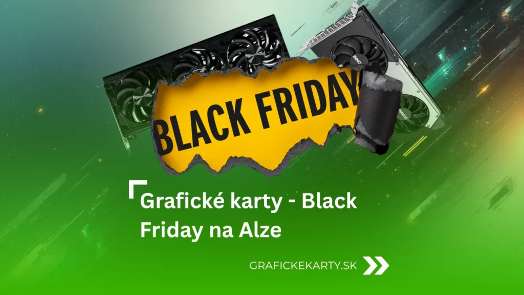 Grafické karty Black Friday - Ilustračný obrázok