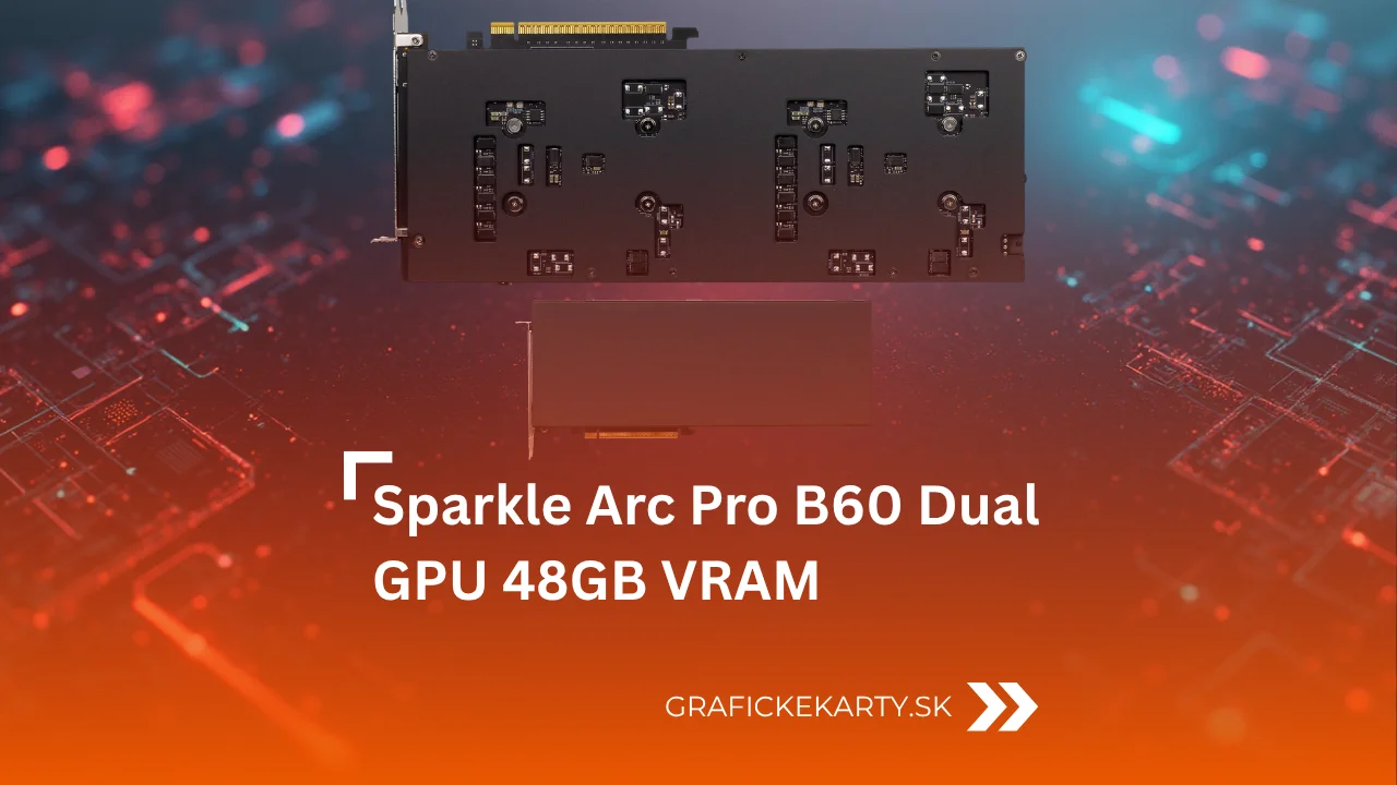 Sparkle Arc Pro B60 Dual 48GB VRAM - Illustrative image