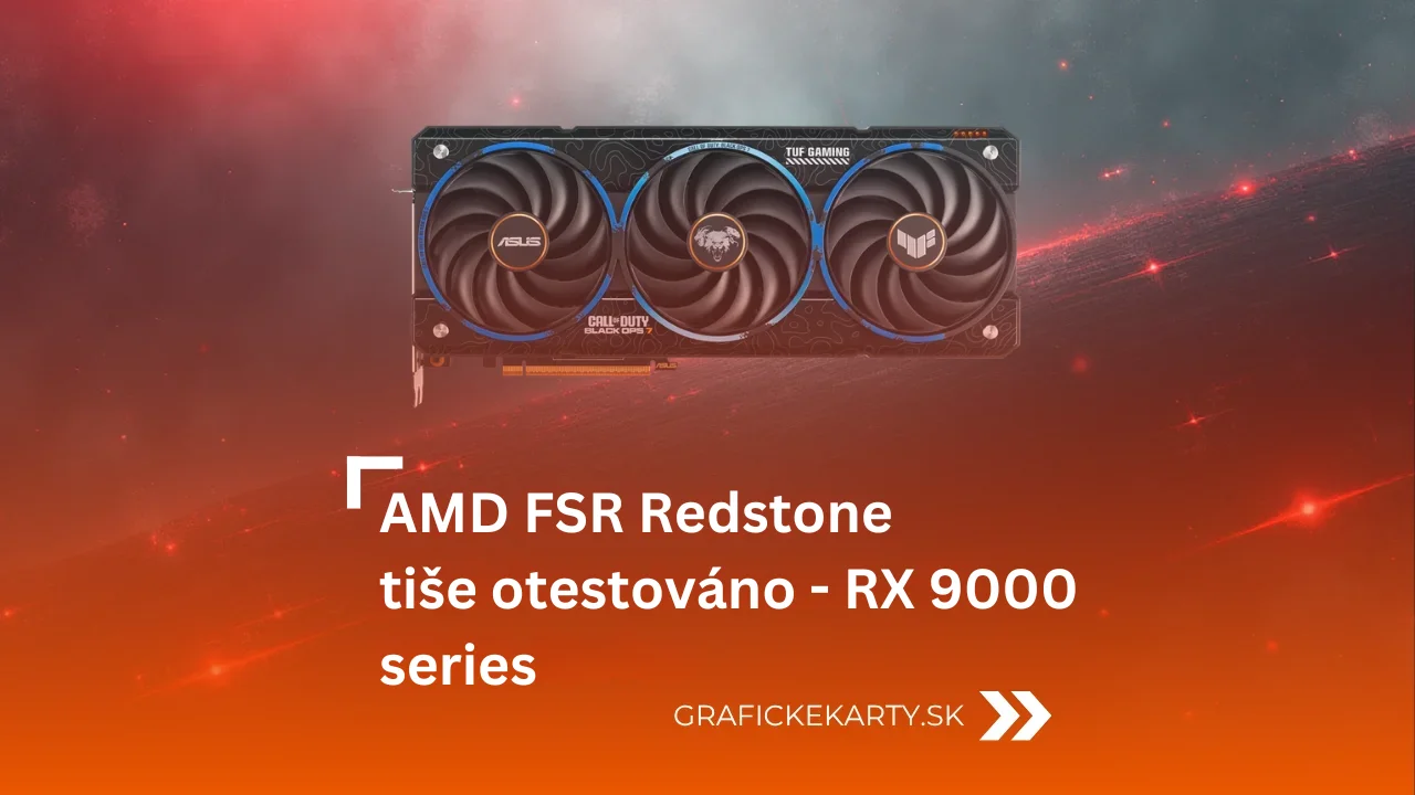 AMD FSR Redstone - ilustrační obrázek