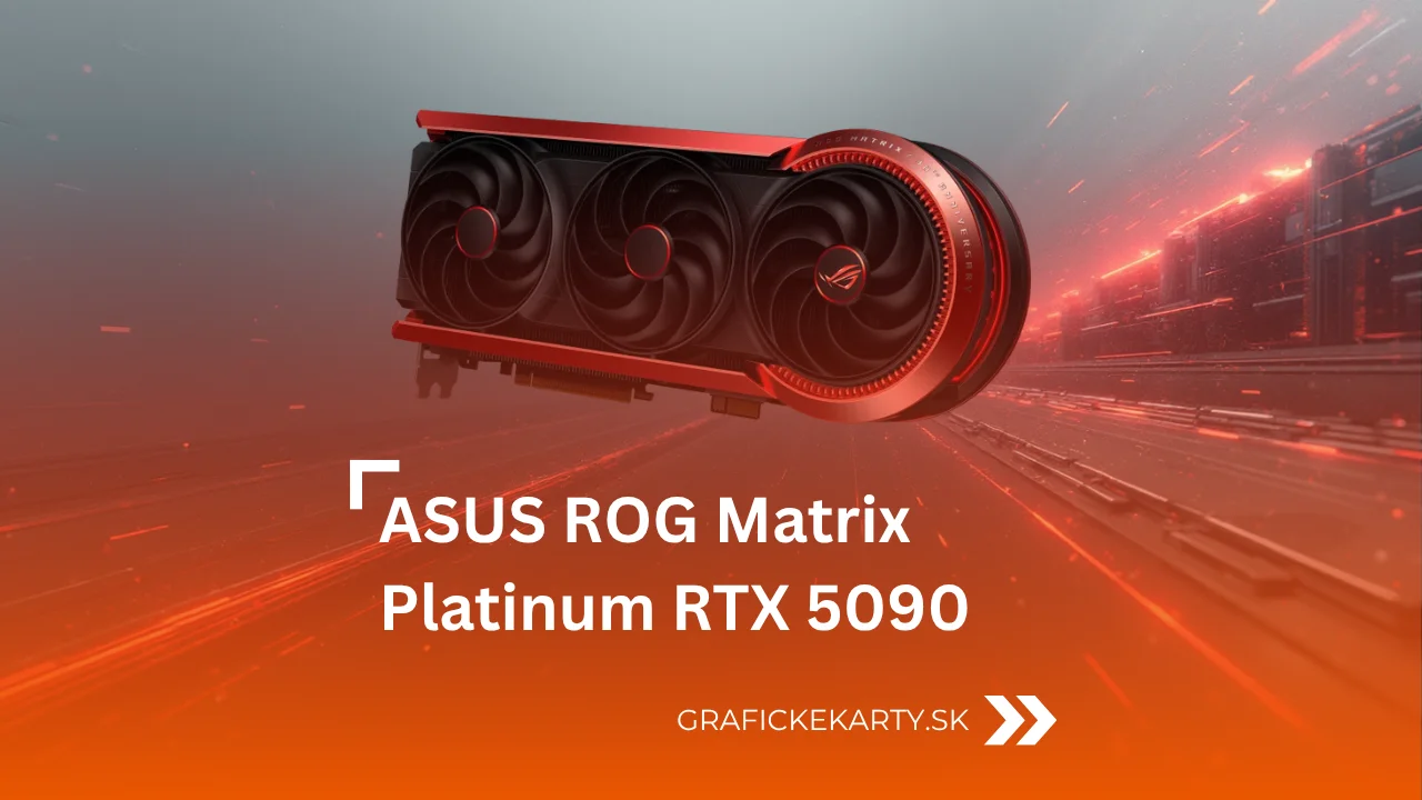 ASUS ROG Matrix Platinum RTX 5090 - Ilustračný obrázok