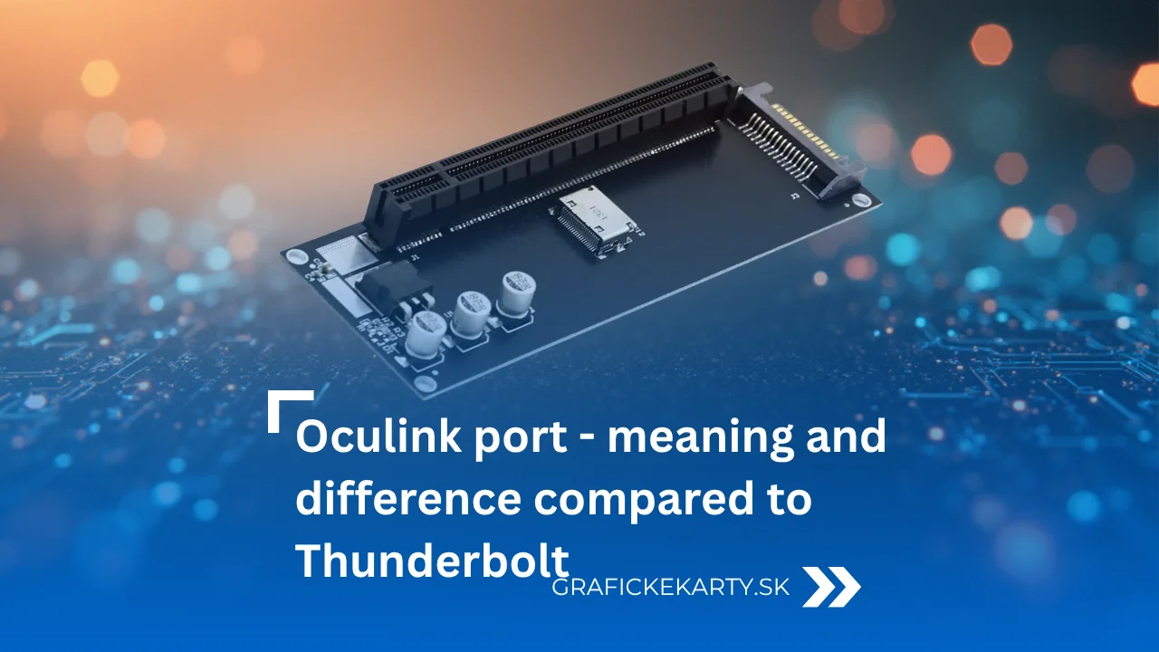 Oculink port - Illustrative image