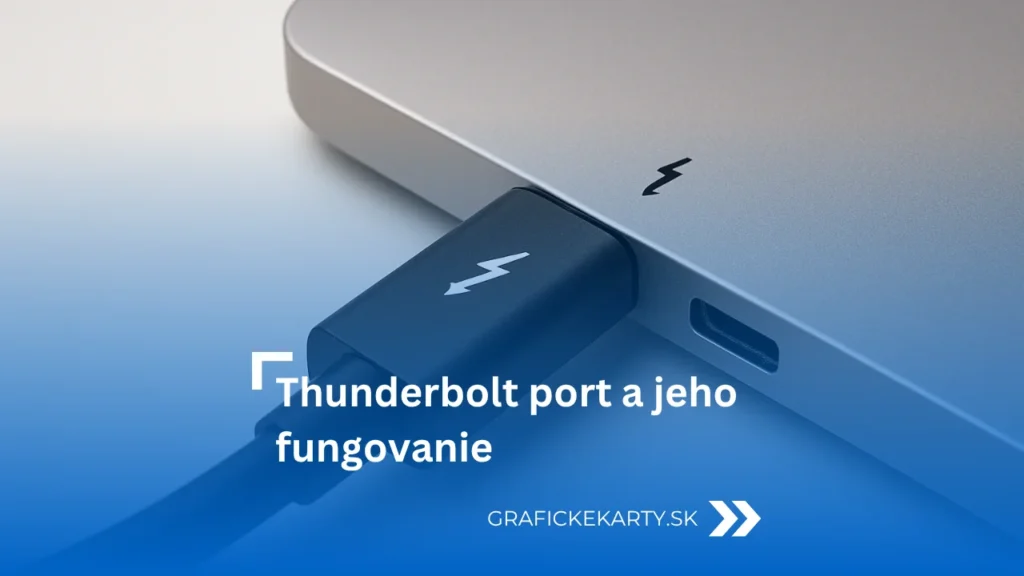 Thunderbolt port - Ilustračný obrázok