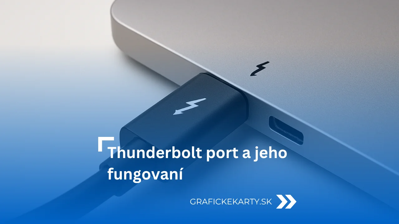 Thunderbolt port - Ilustrační obrázek