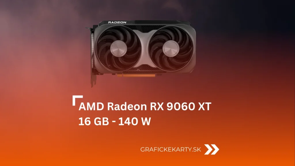 AMD Radeon RX 9060 XT 140W - Illustrative image
