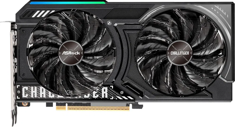 A look at the ASRock Challenger RX 9060 XT graphics card.