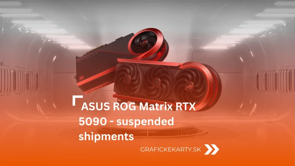 ROG Matrix RTX 5090 - Illustrative image