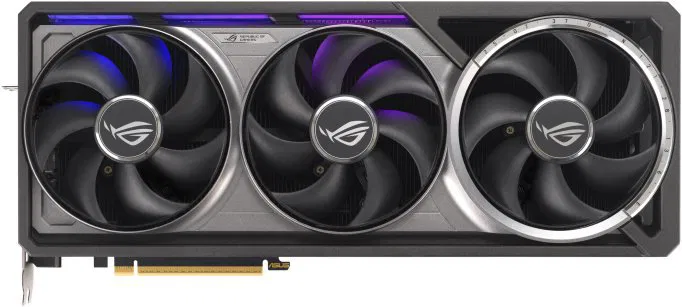 Pohľad na grafickú kartú ASUS ROG RTX 5080