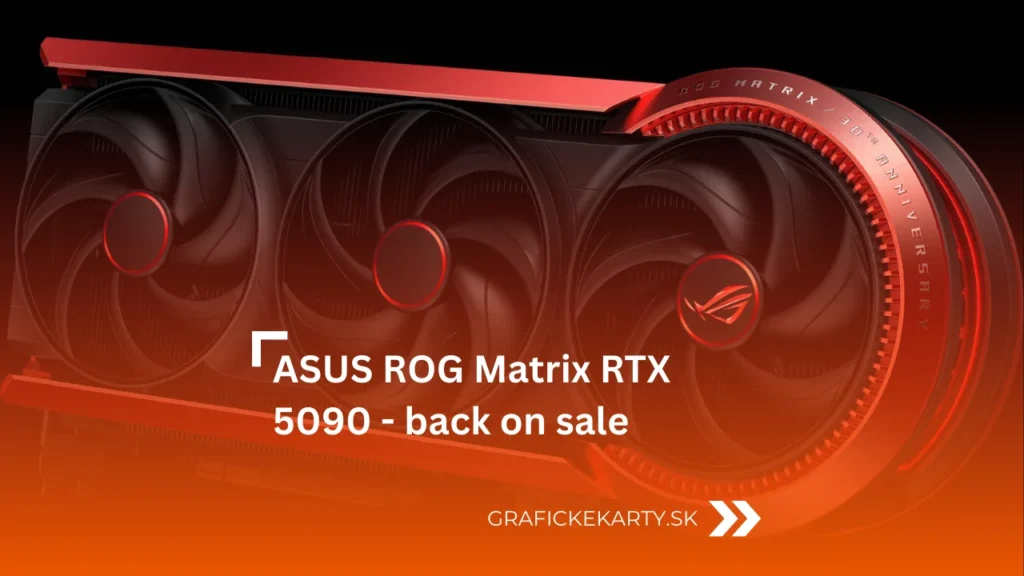 ASUS RTX 5090 ROG Matrix - Illustrative image