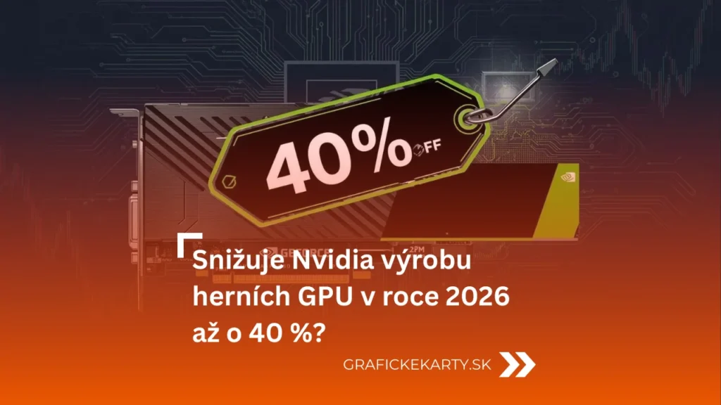 Dostupnost NVIDIA GeForce RTX 50 - Ilustrační obrázek
