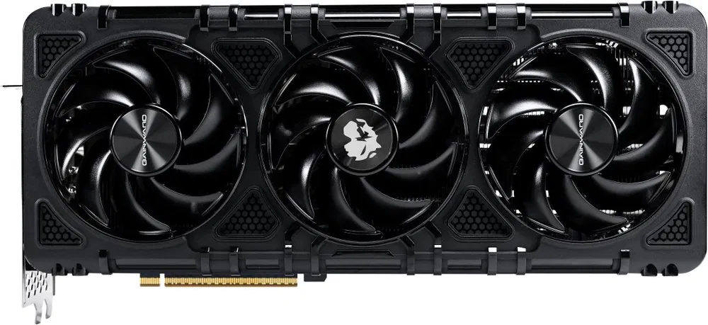 View of the GAINWARD GeForce RTX 5090 Phantom 32G graphics card.