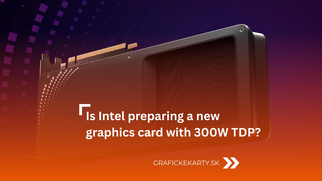 New Intel graphics card – illustrative image