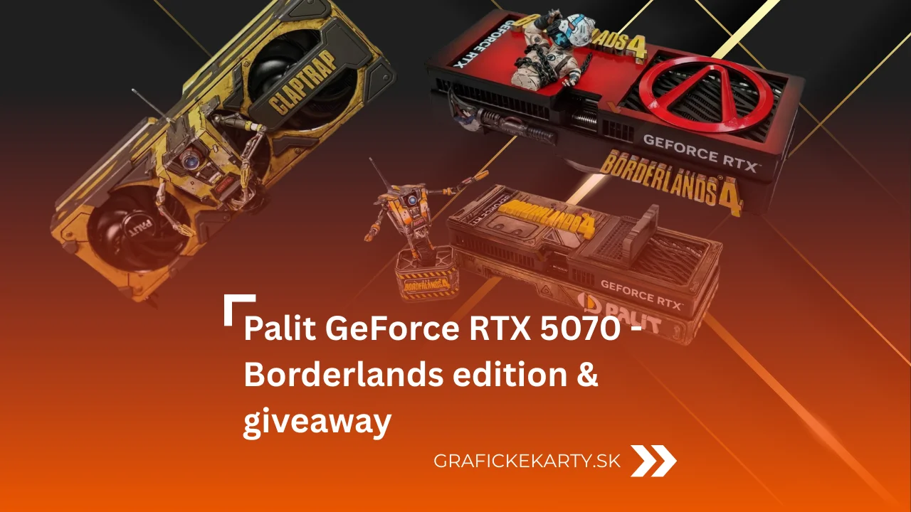 Palit RTX 5070 GamingPro Borderlands edition - Ilustračný obrázok