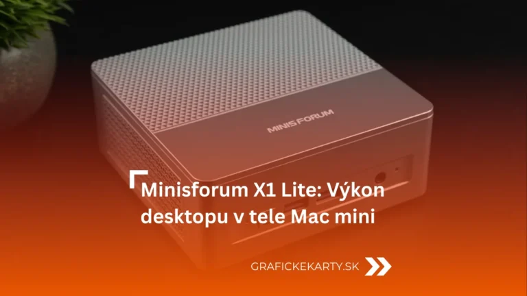 Minisforum X1 Lite - ilustračný obrázok
