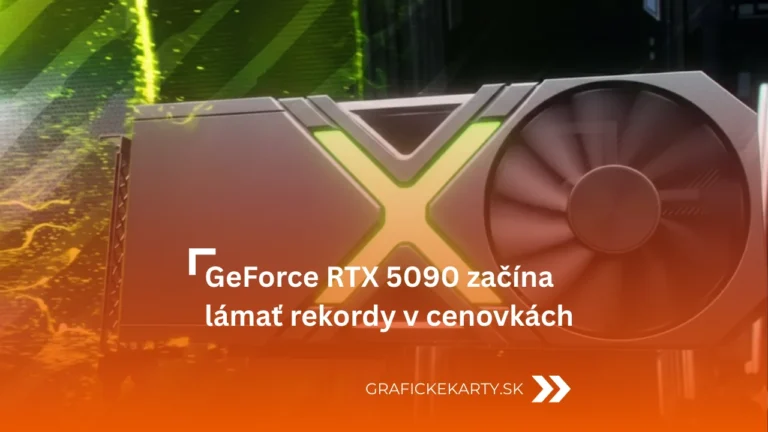 Cena GeForce RTX 5090 - Ilustračný obrázok