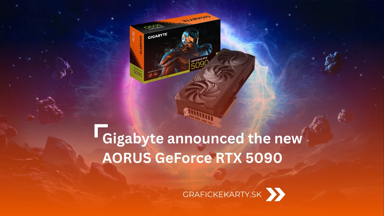 Gigabyte Aorus RTX 5090 - Illustrative image