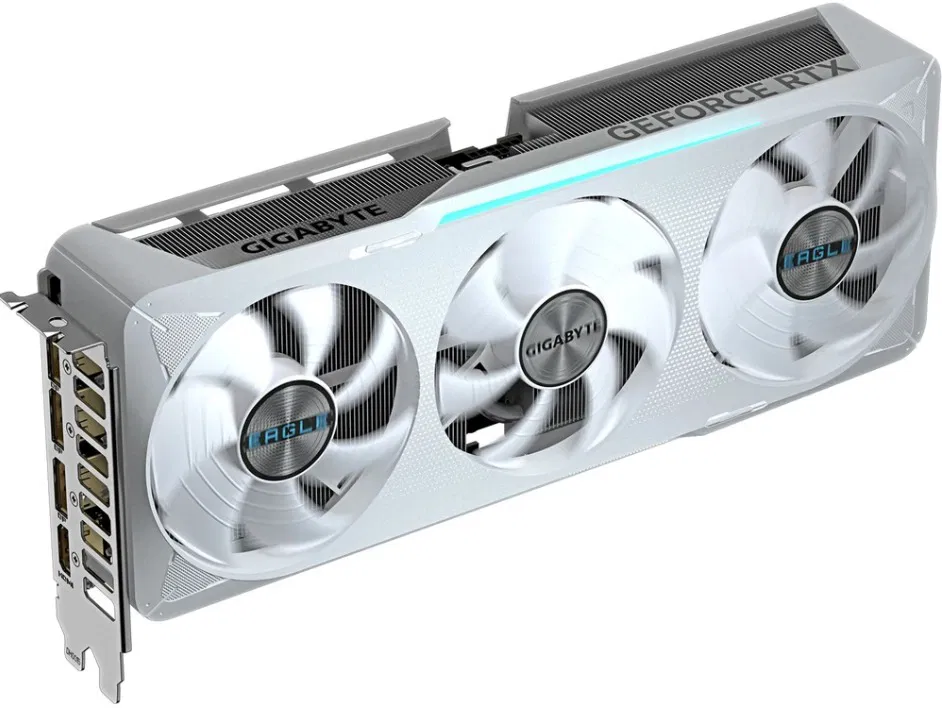 Pohľad na produkt GIGABYTE GeForce RTX 5070 EAGLE OC ICE 12G