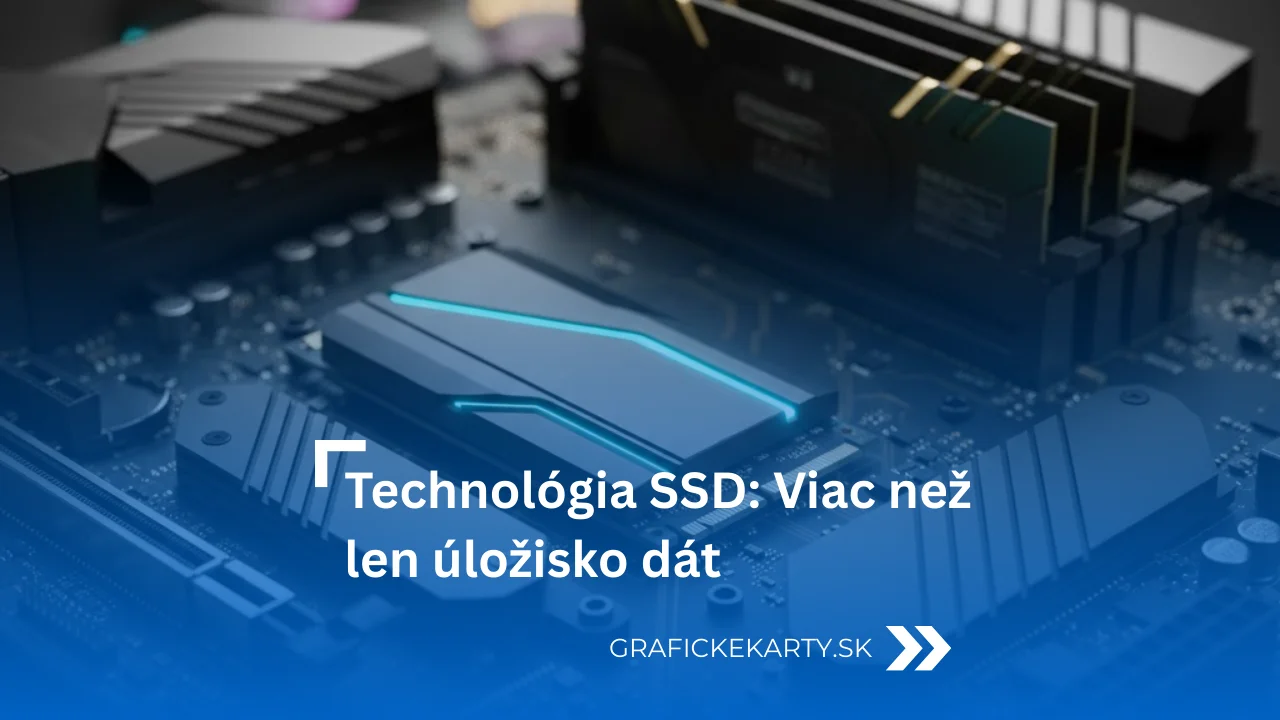 Technológia SSD diskov - Ilustračný obrázok