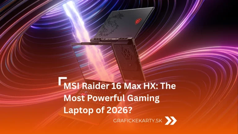 MSI Raider 16 Max HX - Illustrative image