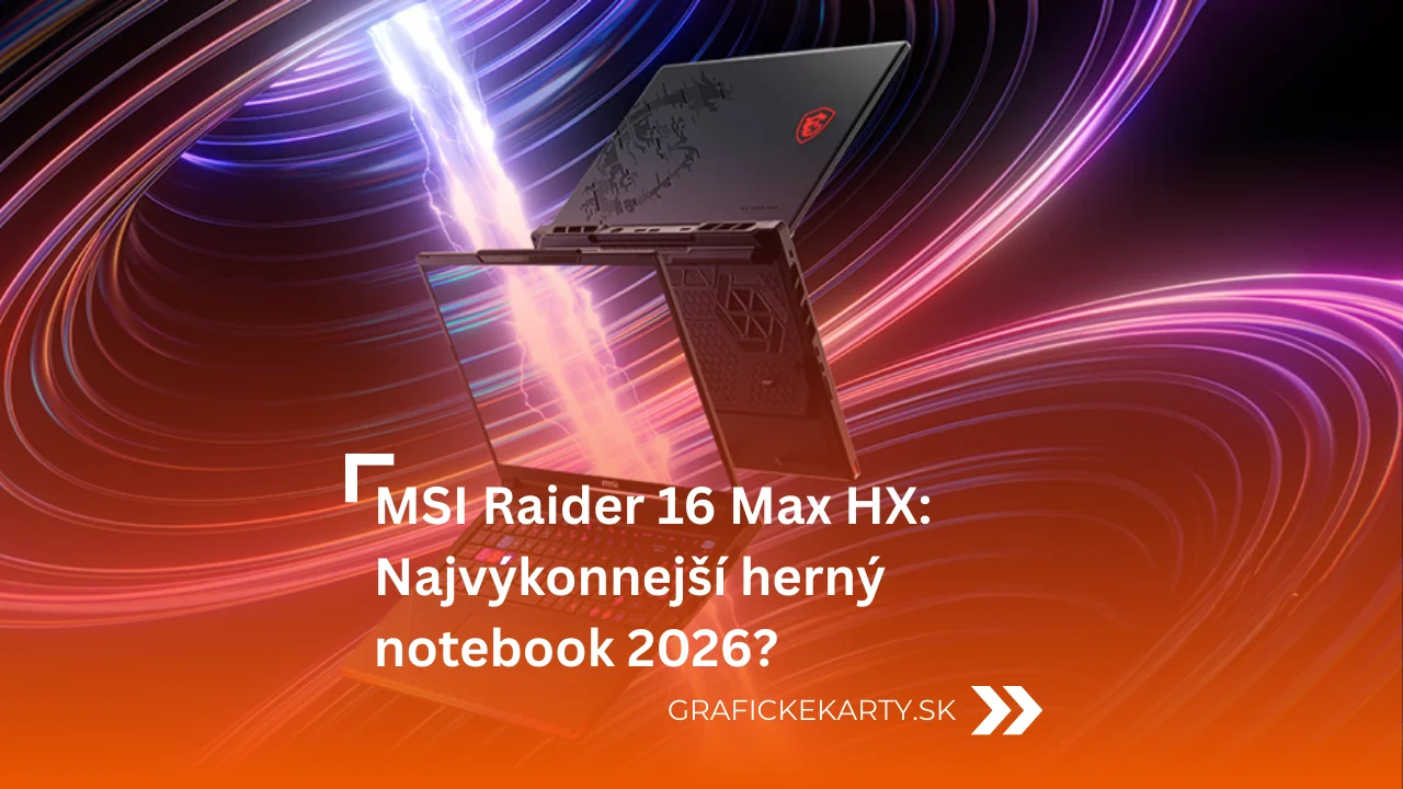 MSI Raider 16 Max HX - Ilustračný obrázok