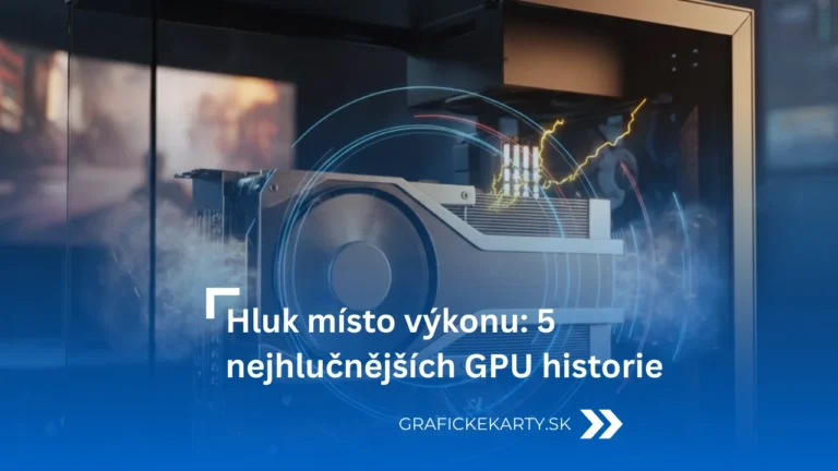 Hlučnost grafických karet – Ilustrační obrázek