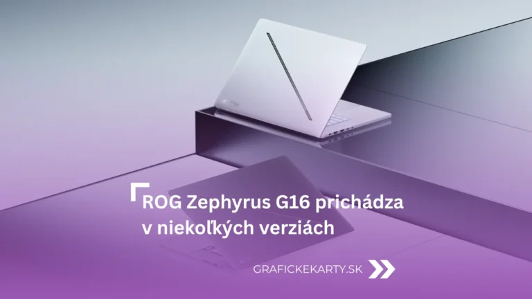 ROG Zephyrus G16 - Ilustračný obrázok