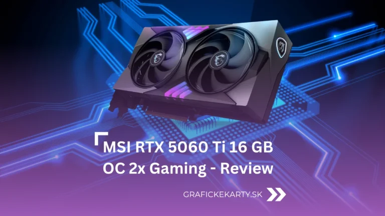 MSI RTX 5060 Ti 16G OC Gaming 2X Review – Illustrative Image