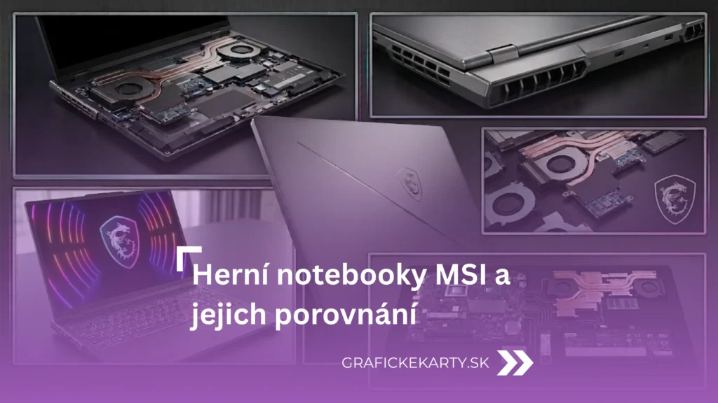 Herní notebooky MSI – Ilustrační obrázek