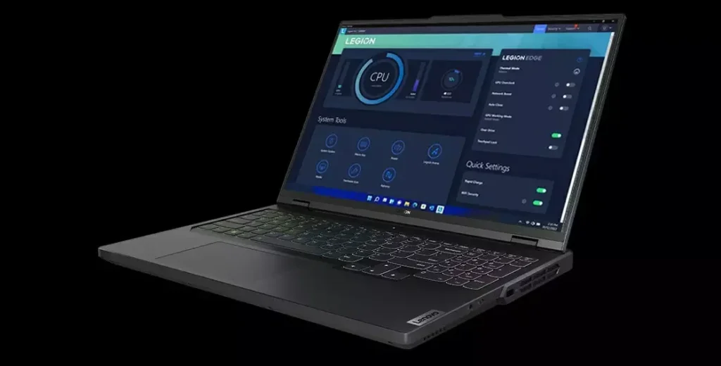 Herné notebooky Lenovo - Pohľad na produkt Lenovo Legion Pro 5 