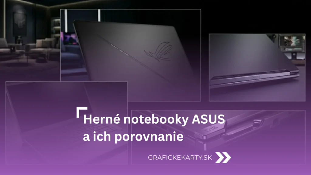 Herné notebooky ASUS - Ilustračný obrázok