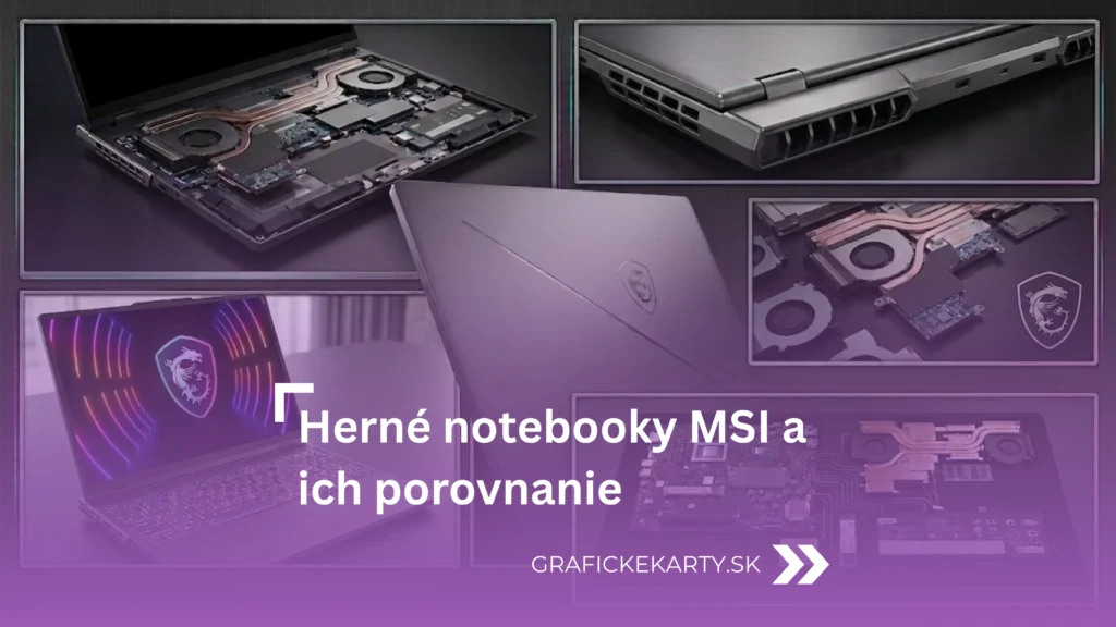 Herné notebooky MSI - Ilustračný obrázok