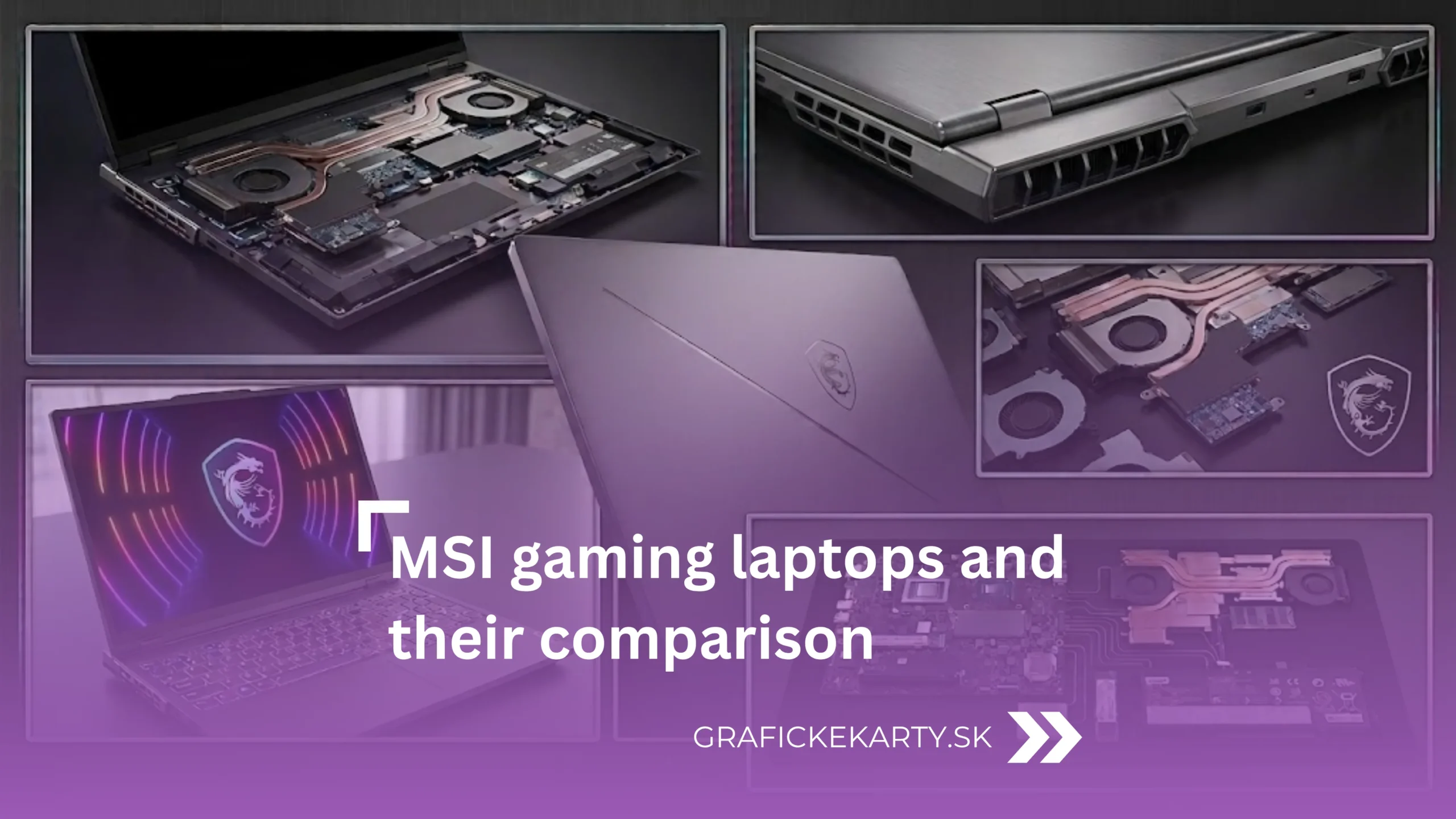MSI Gaming Laptops - Illustrative image