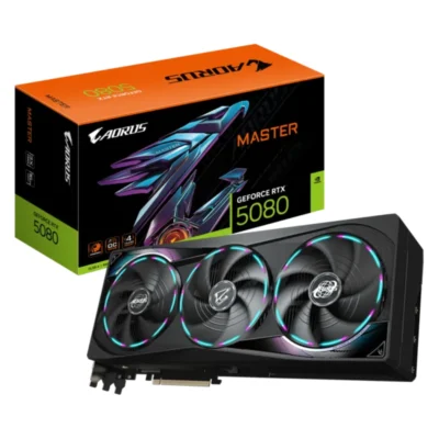 Gigabyte AORUS GeForce RTX 5080 MASTER 16G spolu s originálnym balením