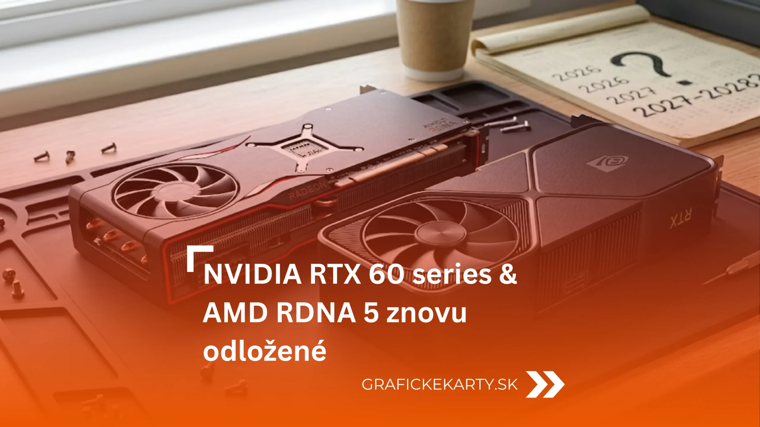NVIDIA RTX 60 series a AMD RDNA 5 odklad - Ilustračný obrázok