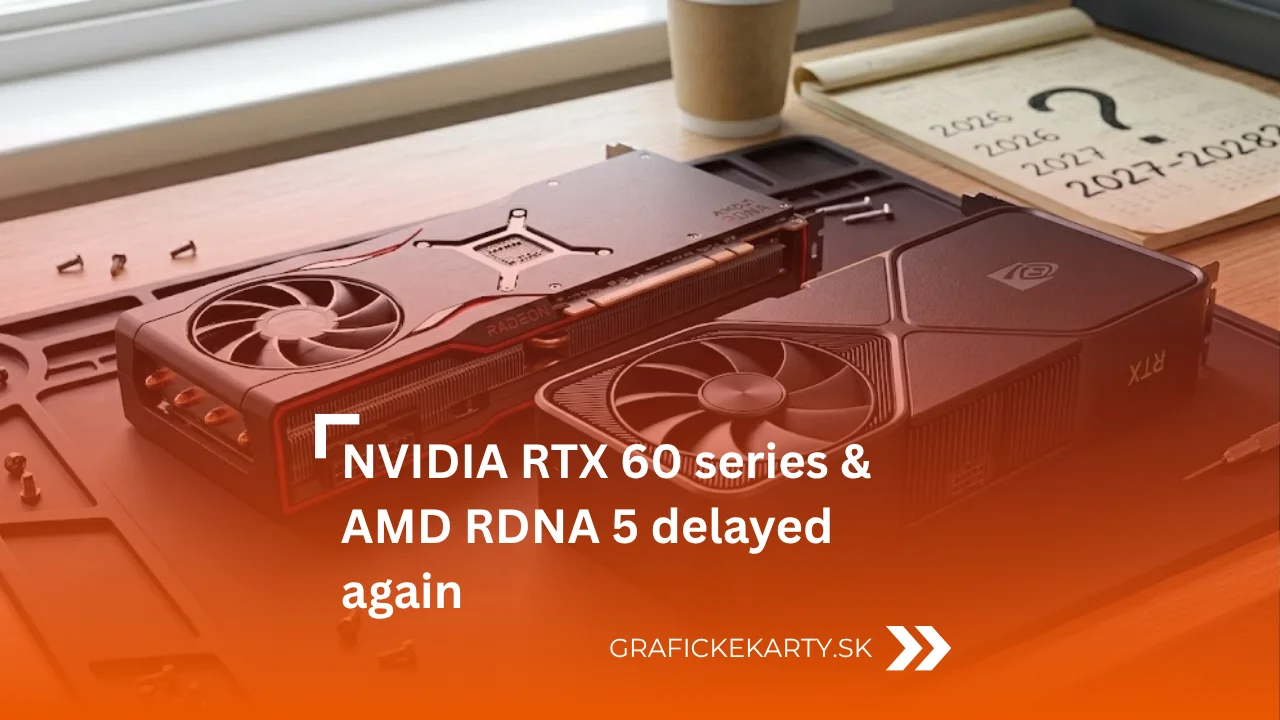 NVIDIA RTX 60 series and AMD RDNA 5 delay – illustrative image