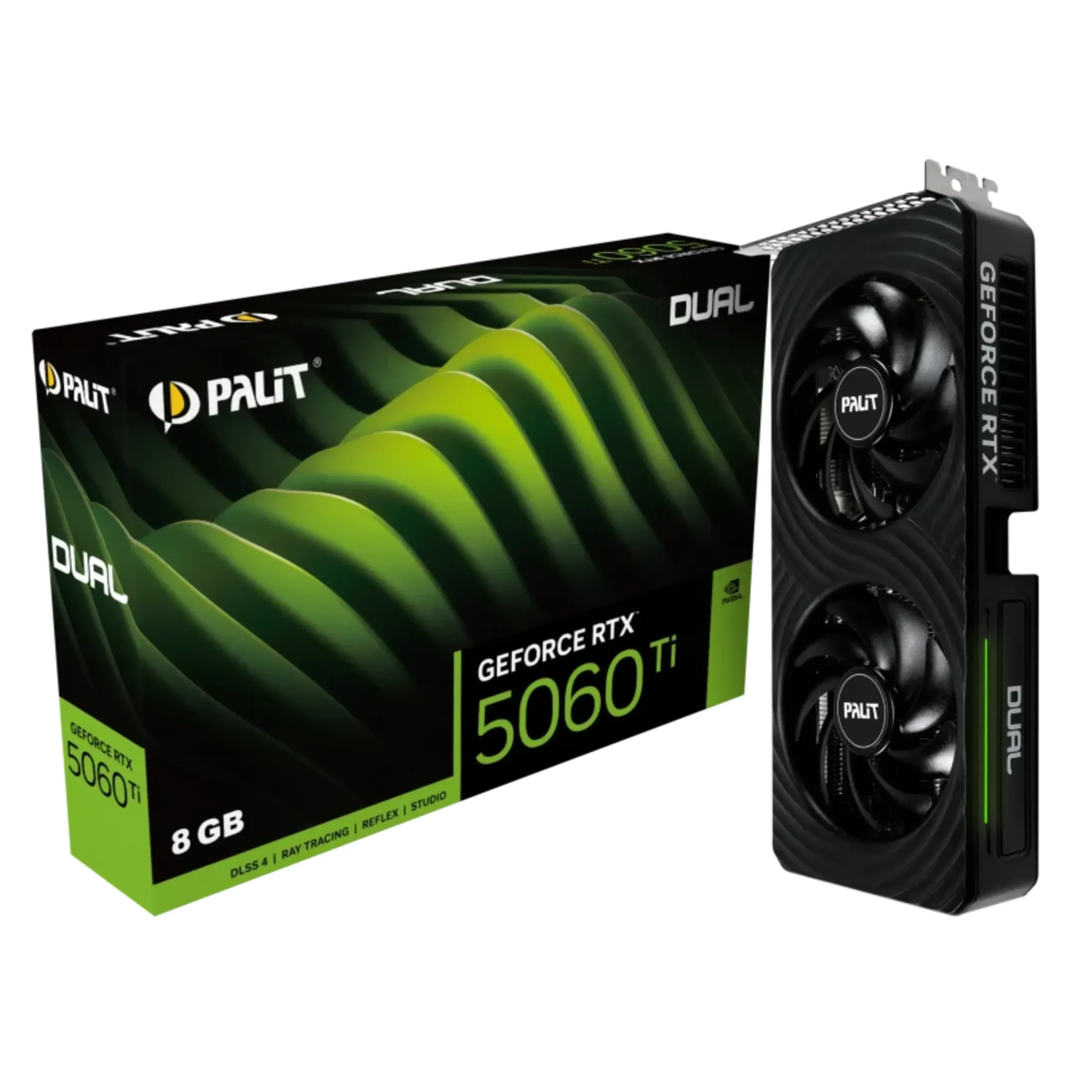 Oficiálne balenie grafickej karty Palit GeForce RTX 5060 Ti Dual 8GB Oficiálne balenie grafickej karty Palit GeForce RTX 5060 Ti Dual 8GB