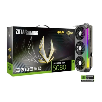 Oficiálne balenie grafickej karty ZOTAC GAMING GeForce RTX 5080 AMP Extreme INFINITY