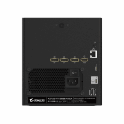 Gigabyte Aorus RTX 5090 AI Box - výstupy boxu