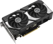 ASUS DUAL GeForce RTX 5060 Ti O8G - Pohľad na prednú stranu karty
